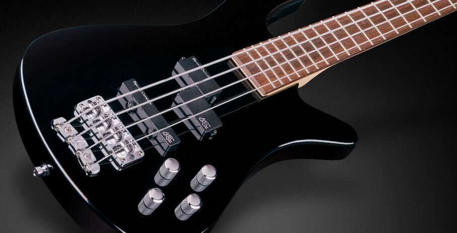 Warwick RockBass Streamer LX, 4-String - Solid Black High Polish