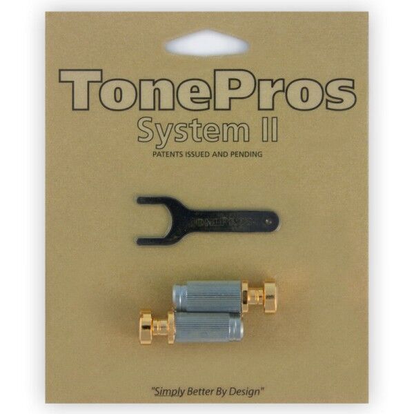 TonePros VS1 - Standard Steel Locking Studs (Vintage Series)