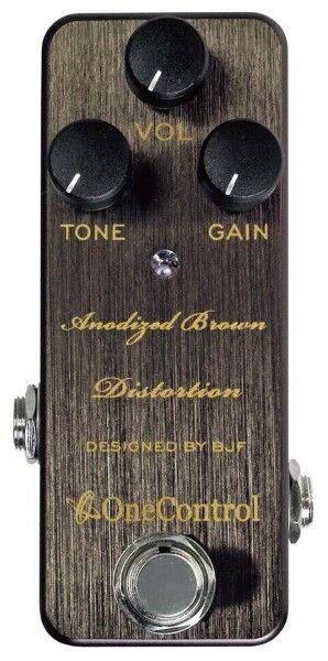 One Control Anodized Brown - Distortion