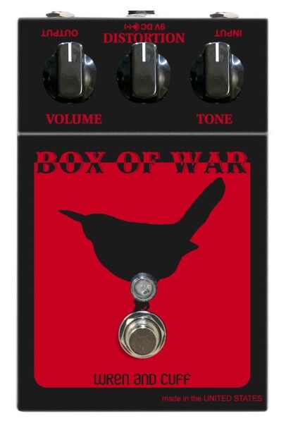 Wren and Cuff Box of War Reissue OG (Black-Red Custom Color) - Fuzz