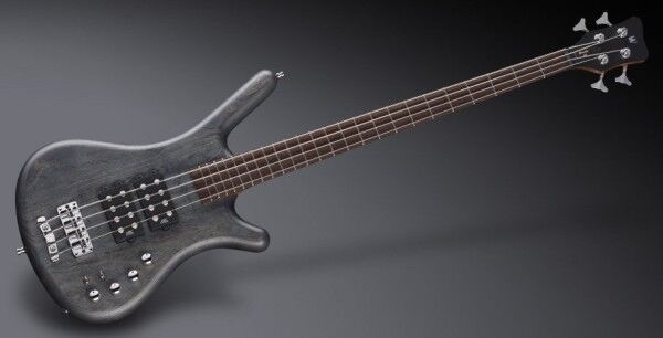 Warwick Teambuilt Pro Series Corvette $$, 4-String - Nirvana Black Transparent Satin