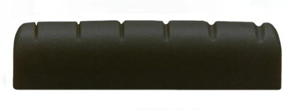 Black TUSQ XL PT-1720-00 - Slotted Guitar Nut (43 x 5.1 mm) - Acoustic / Electric, Rounded, Flat