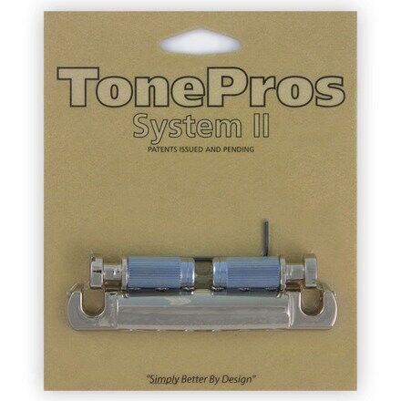 TonePros T1ZA - Metric Aluminum Tailpiece (Locking Stop Bar)
