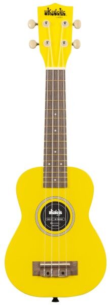 KALA Ukadelic UK-TAXICAB - Taxi Cab Soprano Ukulele, with Tote Bag