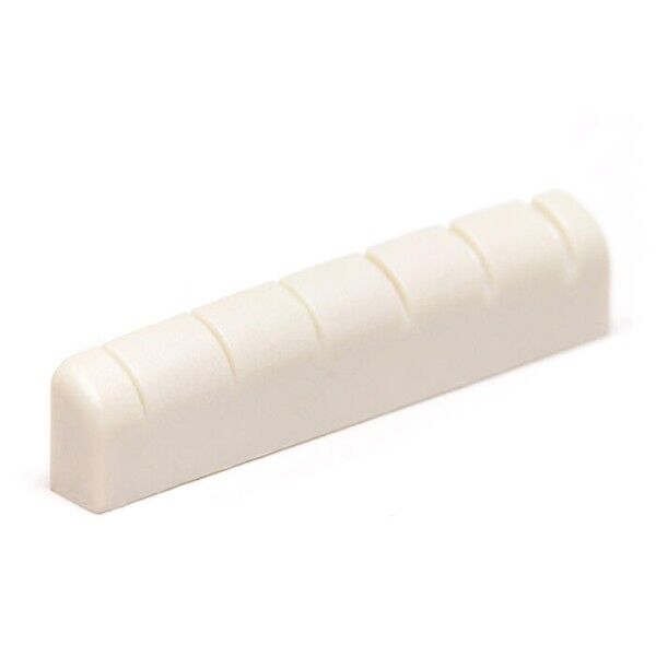 NuBone LC-6060-10 - G-Style Guitar Nut, Flat, Slotted - Luthier's Pack, 10 pcs.
