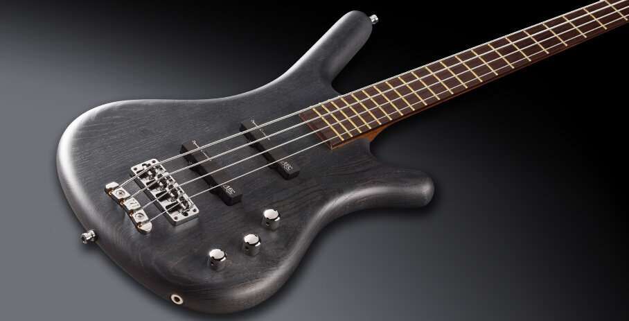 Warwick Teambuilt Pro Series Corvette Ash, 4-String, Passive Pickups and  Electronics - Nirvana Black Transparent Satin