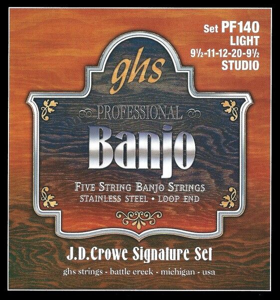 GHS J.D.Crowe Signature Banjo String Sets