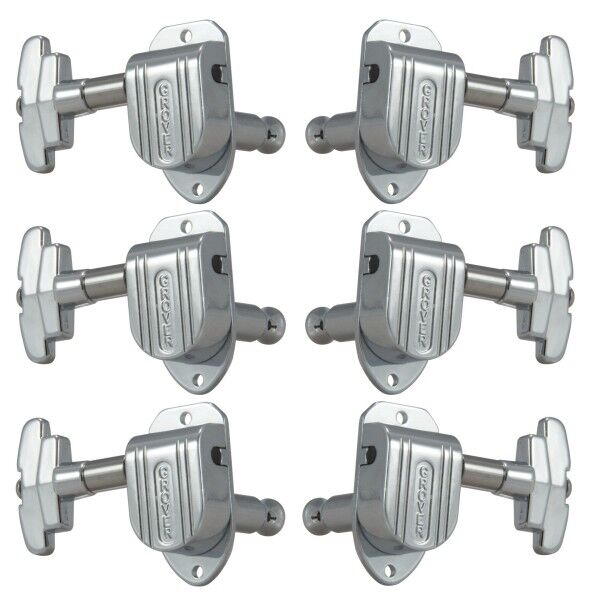 Grover 150 Series - Imperial Machine Heads - Guitar Machine Heads, 3 + 3
