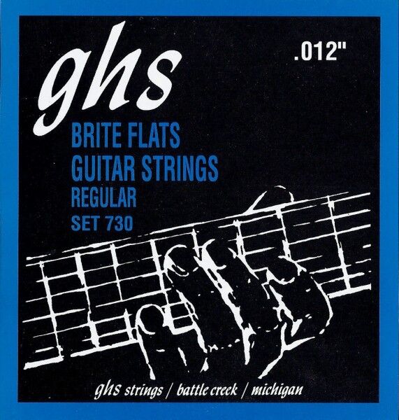 GHS Brite Flats Electric Guitar String Sets