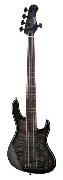 Sadowsky Custom Shop 24-Fret Modern Bass, 5-String - Black Burst Transparent High Polish - 21-4335