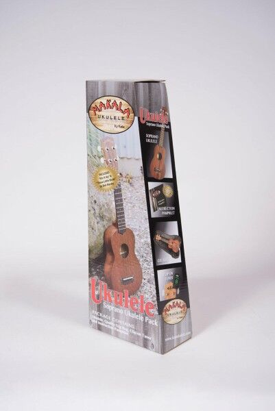 Makala MK-S/PACK - Soprano Ukulele Pack, with Tuner & Bag