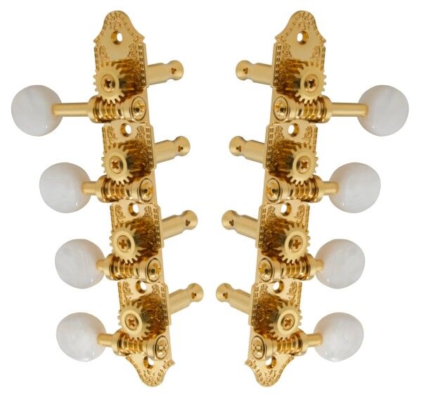 Grover 409 Professional Mandolin Vintage "F"-Style Machine Heads - Standard, 4 + 4