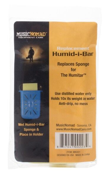 MusicNomad Replacement Humid-i-Bar (MN301) - Replacement Sponge