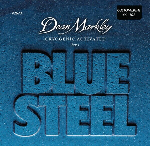 DMS Blue Steel Bass Guitar 4-String