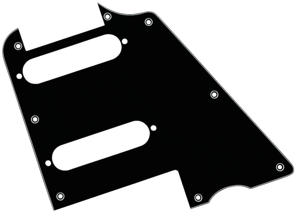 Pickguard Diablo Pro black top