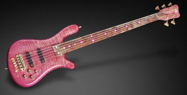 Warwick Custom Shop Streamer LX, 5-String - Bleached Rose Transparent Satin - 16-3192