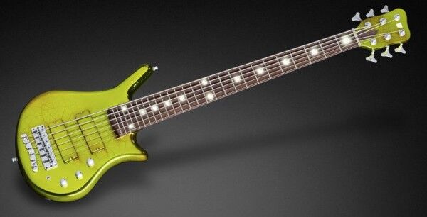 Warwick Custom Shop Thumb NT, 6-String - Green Chrome - 16-3324
