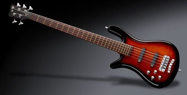 Warwick Teambuilt Pro Series Streamer LX 5-String - Vintage Sunburst Transparent High Polish