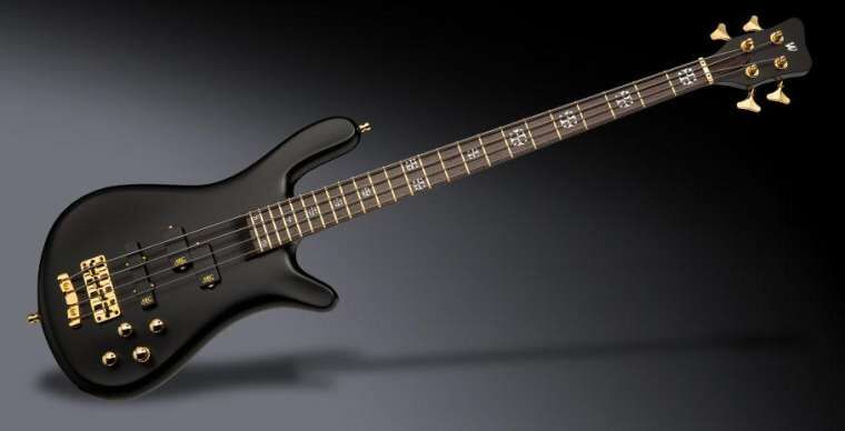 Warwick Custom Shop Streamer Stage I, 4-String - Solid Black Warwick Custom Shop Streamer Stage I, 4-String - Solid Black