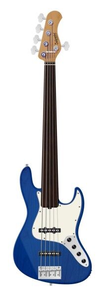 Sadowsky MasterBuilt 20-Fret Ultra Vintage J/J Bass, Red Alder Body, 5-String, Fretless