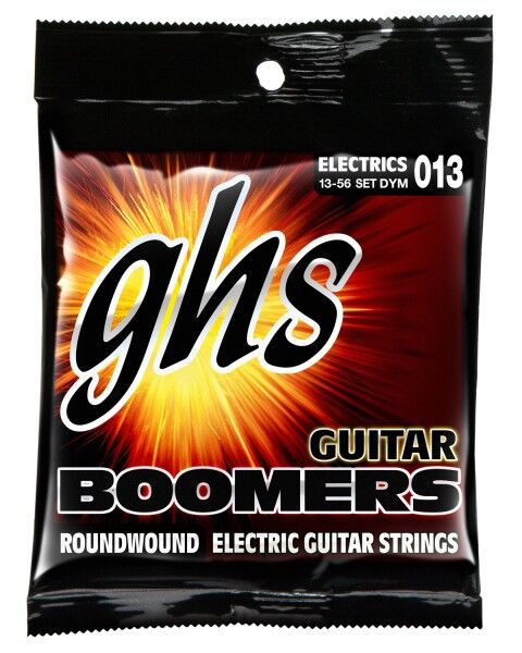 GHS Boomers Electric Guitar String Sets - with wound 3rd String