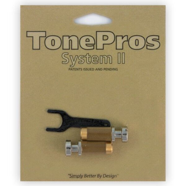 TonePros SM1 - Metric Brass Locking Studs