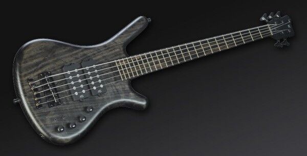 Warwick Custom Shop Corvette $$, 5-String - Nirvana Black Transparent Satin - 13-2340