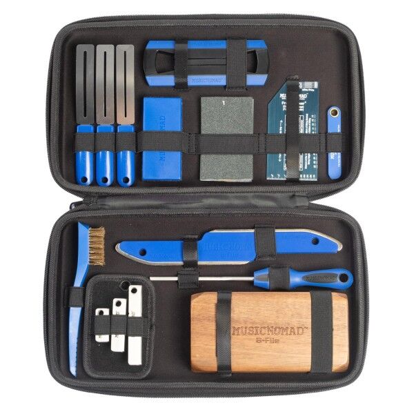 MusicNomad Premium Guitar Tech Fret Tool Set (MN880) - 18 pcs.
