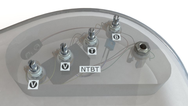 Bartolini Preamp Harness HR4/2