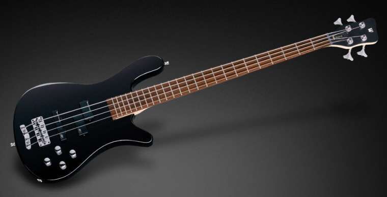 Warwick RockBass Streamer LX, 4-String - Solid Black High Polish