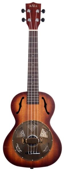 KALA KA-RES-BRS - Resonator Brass Tenor Ukulele, with Bag (UB-T)