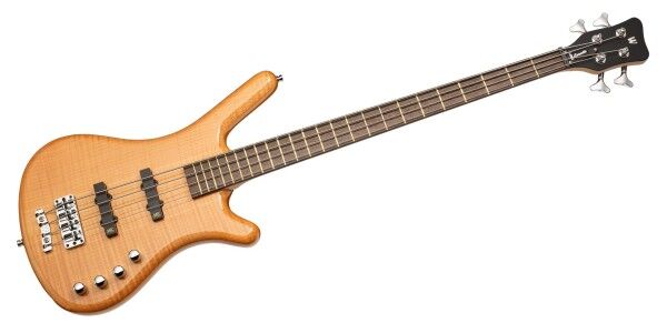 Warwick RockBass Corvette Premium, 4-String - Natural Transparent High Polish