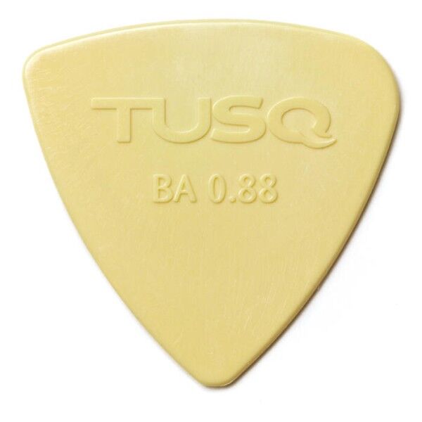 TUSQ - Bi-Angle Picks, Refill Pack, 48 pcs., vintage white, 0.88 mm
