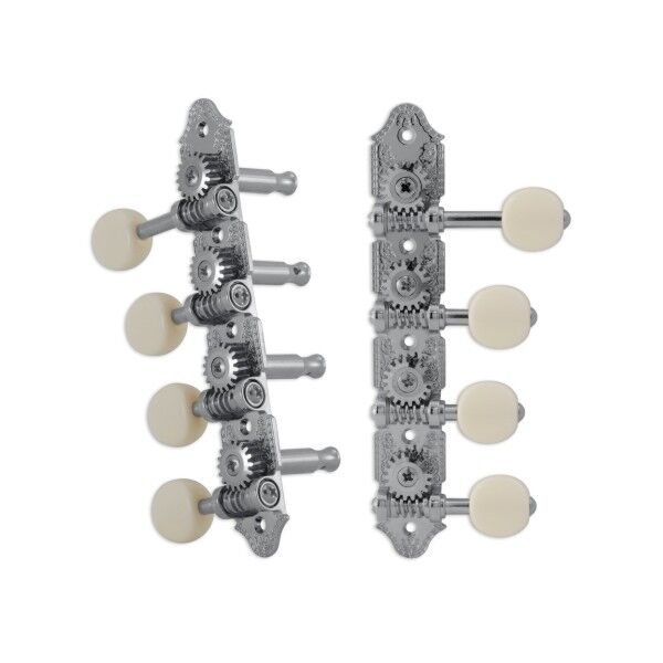 Grover 409 Professional Mandolin Vintage "F"-Style Machine Heads - Standard, 4 + 4