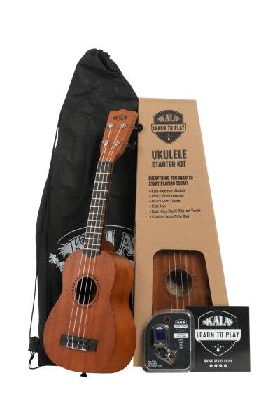KALA KALA-LTP-S Learn To Play Soprano Ukulele Starter Kit