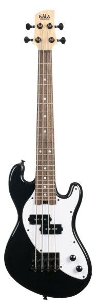 U-Bass Solid Body 4-String, Jet Black, Fretted, with Bag