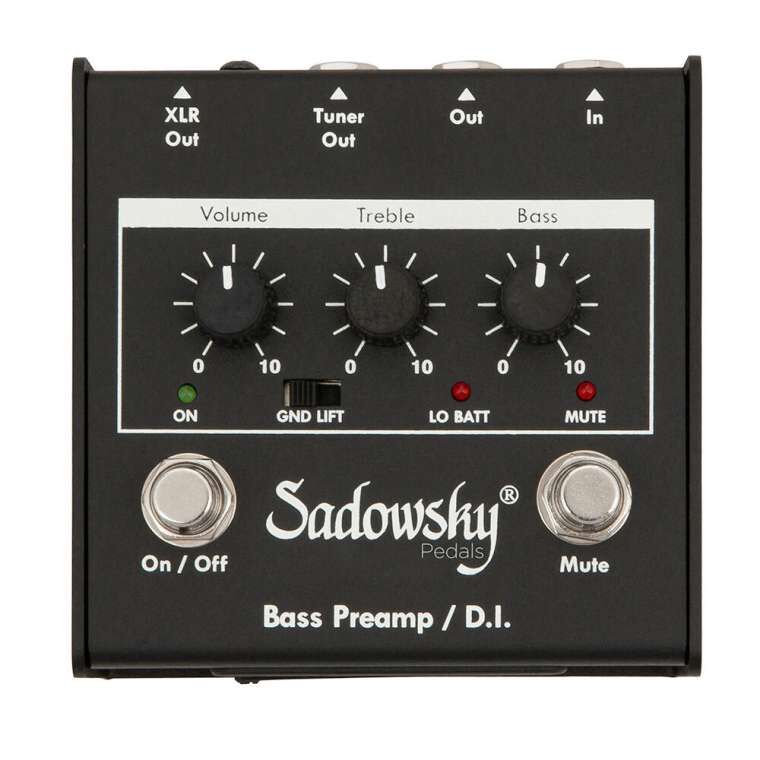 Sadowsky Onboard Bass Preamp System for retrofitting