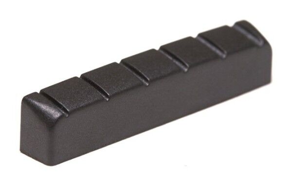 Graph Tech Black TUSQ XL - Acoustic / Electric Guitar Nuts, Slotted - 1 5/8" Long