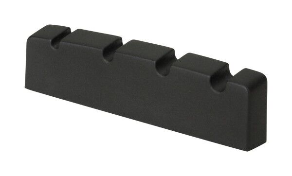 Black TUSQ XL PT-1270-00 - U-Bass Nut, Slotted (Narrow for Round Wound Strings) - 4-String