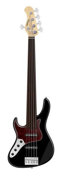 Sadowsky MetroLine 24-Fret Vintage J/J Bass, Swamp Ash Body, Lefthand, 5-String, Fretless
