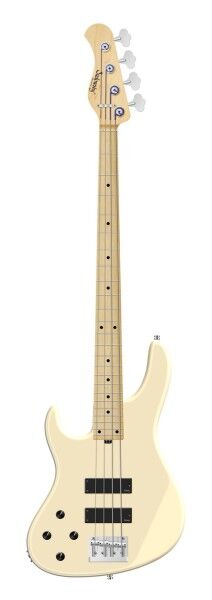 Sadowsky MetroLine 24-Fret Modern Bass, Swamp Ash Body, Maple Fingerboard, 4-String, Lefthand - Solid Olympic White High Polish