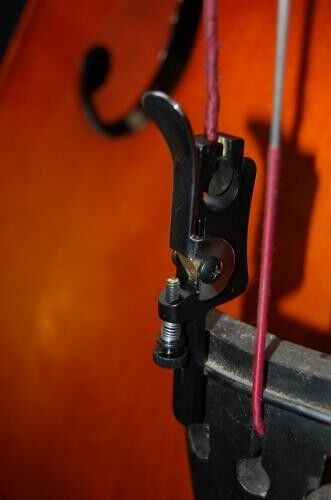 Hipshot BT11 - FreeRange Xtender, for Upright Bass - Black