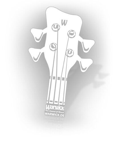 Warwick Promo - Headstock Sticker