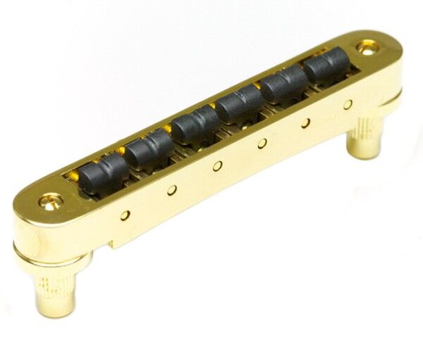 Graph Tech ResoMax NV2 - Tune-O-Matic Bridge with String Saver Saddles (Small Posts, 4 mm)