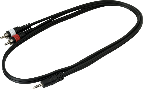 RockCable - 2 x RCA to TRS Jack (3.5 mm)