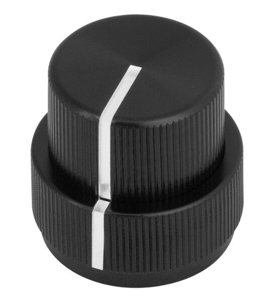 Sadowsky Parts - Stacked Potentiometer Dome Knob - Black