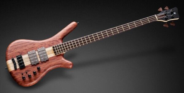 Warwick Masterbuilt Corvette $$ NT Bubinga, 4-String - Natural Oil Finish