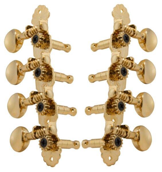 Grover 304 Series - Sta-Tite Mandolin Machines - Mandolin Machine Heads, 4 + 4