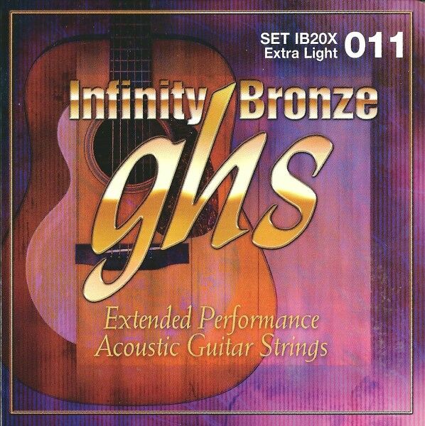 GHS Infinity Bronze Acoustic Guitar String Sets