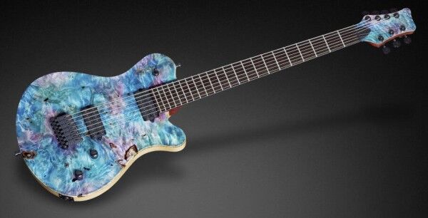 Framus Custom Shop Panthera, 7-String - Bubblegum Transparent High Polish - 16-3339